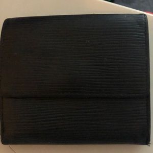 LV epi leather wallet